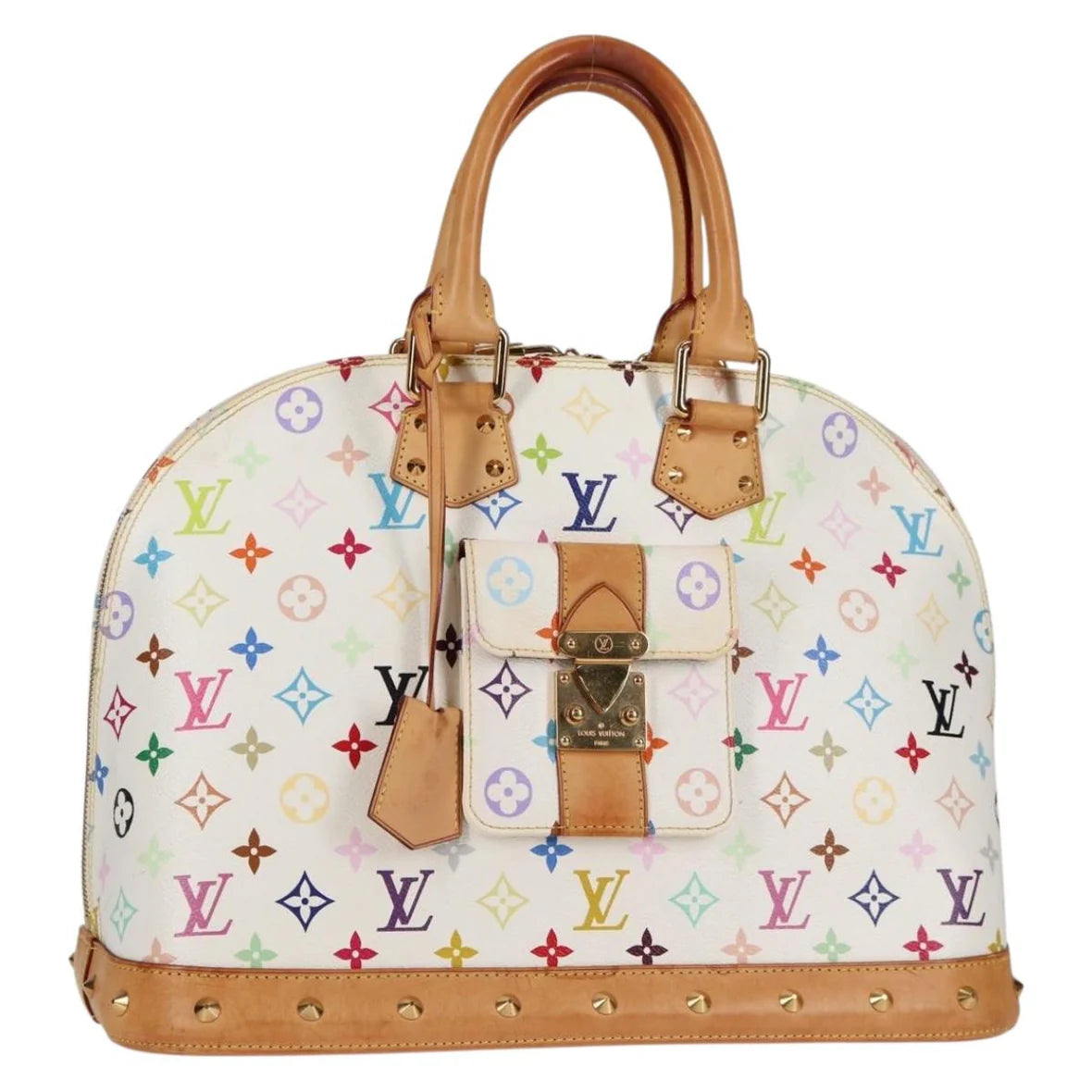 Authentic Preowned  Louis Vuitton Monogram Multicolor Alma GM Handbag