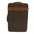Preowned Authentic Goyard Herringbone Trolley PM Suitcase