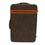 Preowned Authentic Goyard Herringbone Trolley PM Suitcase