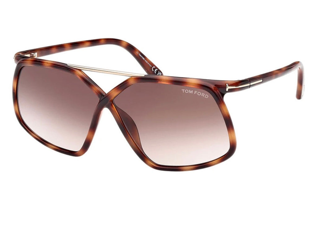 Authentic Tom Ford Dark Havana Sunglasses Excellent Condition/Never Worn