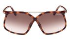 Authentic Tom Ford Dark Havana Sunglasses Excellent Condition/Never Worn