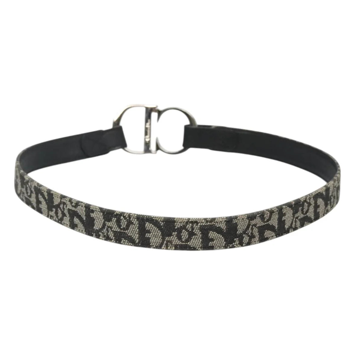 Preowned authentic Christian Dior Trotter Canvas Belt