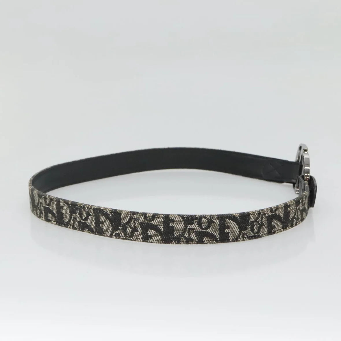Preowned authentic Christian Dior Trotter Canvas Belt