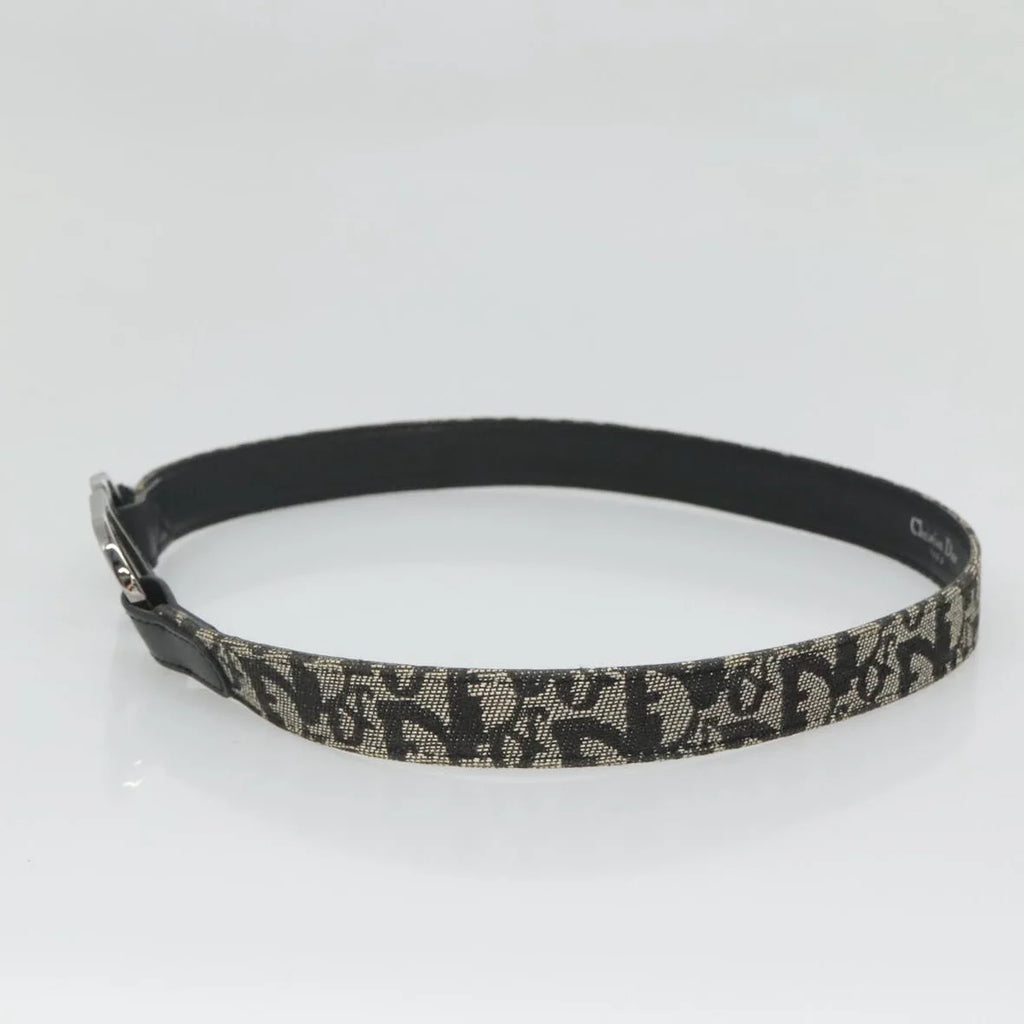 Preowned authentic Christian Dior Trotter Canvas Belt