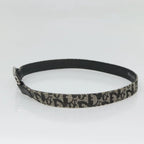 Preowned authentic Christian Dior Trotter Canvas Belt