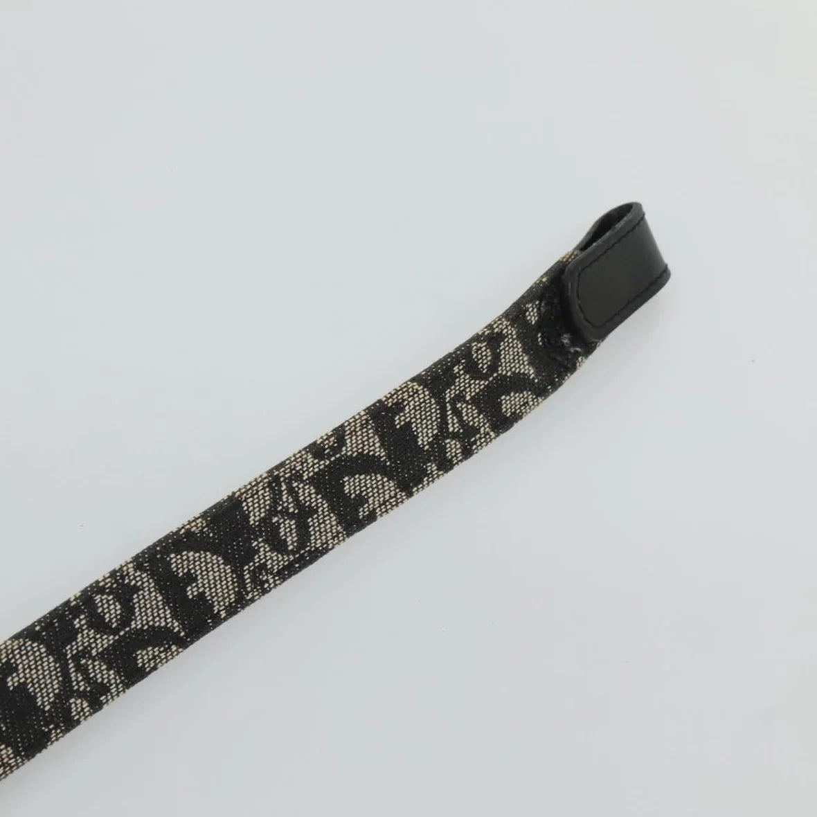 Preowned authentic Christian Dior Trotter Canvas Belt
