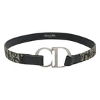 Preowned authentic Christian Dior Trotter Canvas Belt
