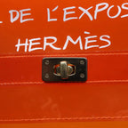 Authentic Preowned  Hermes Vinyl Kelly Hand Bag
