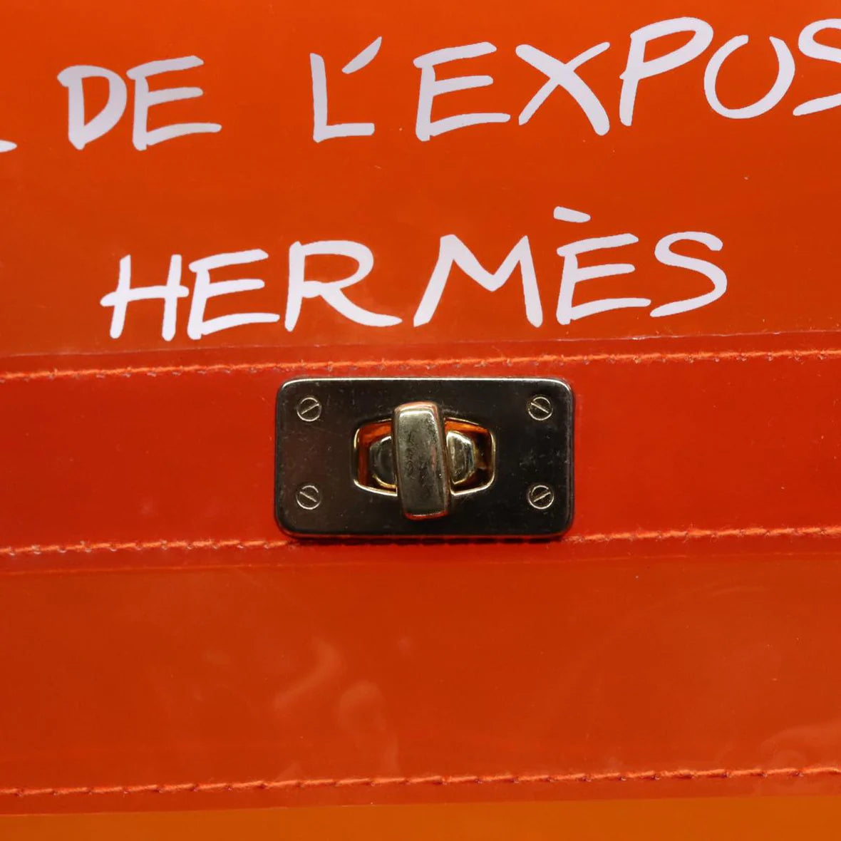 Authentic Preowned  Hermes Vinyl Kelly Hand Bag