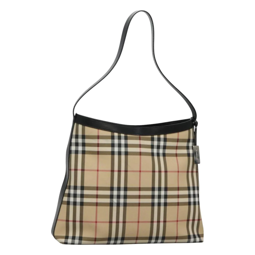 Preowned Authentic Burberry Nova Check Shoulder Bag
