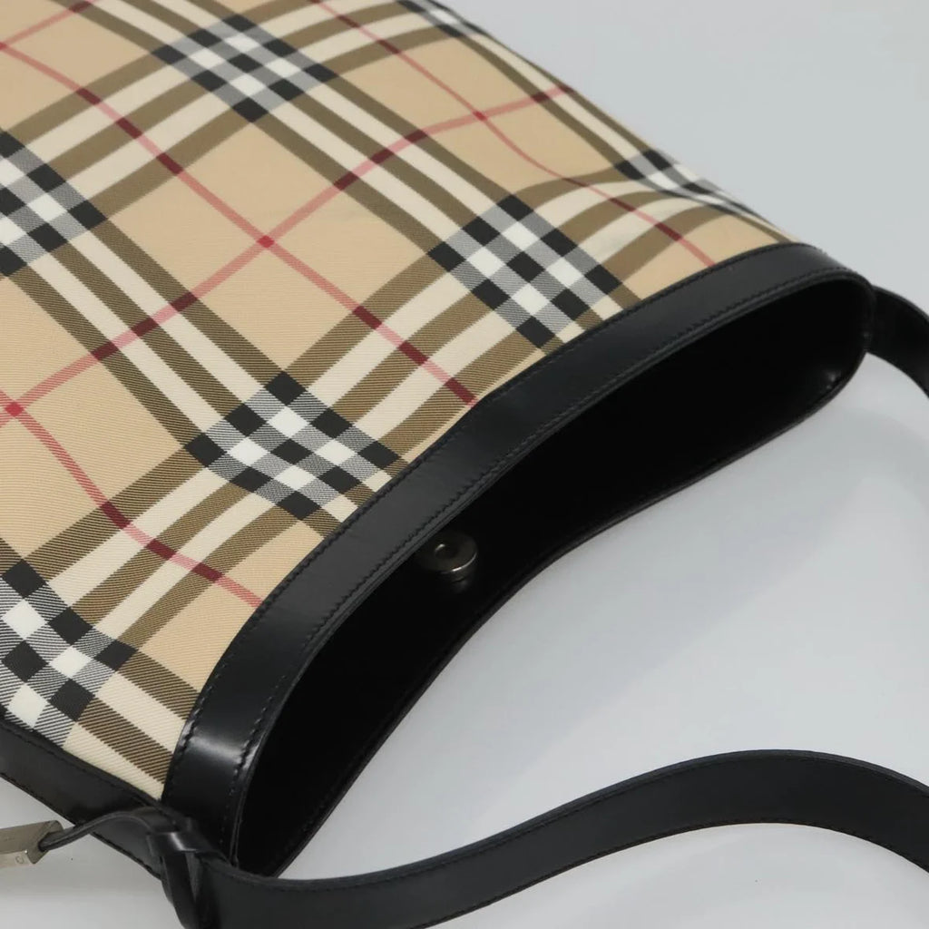 Preowned Authentic Burberry Nova Check Shoulder Bag