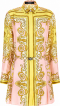 Authentic Versace Silk Twill Mini Dress