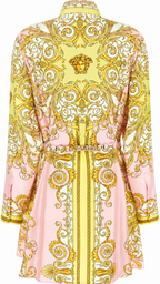Authentic Versace Silk Twill Mini Dress