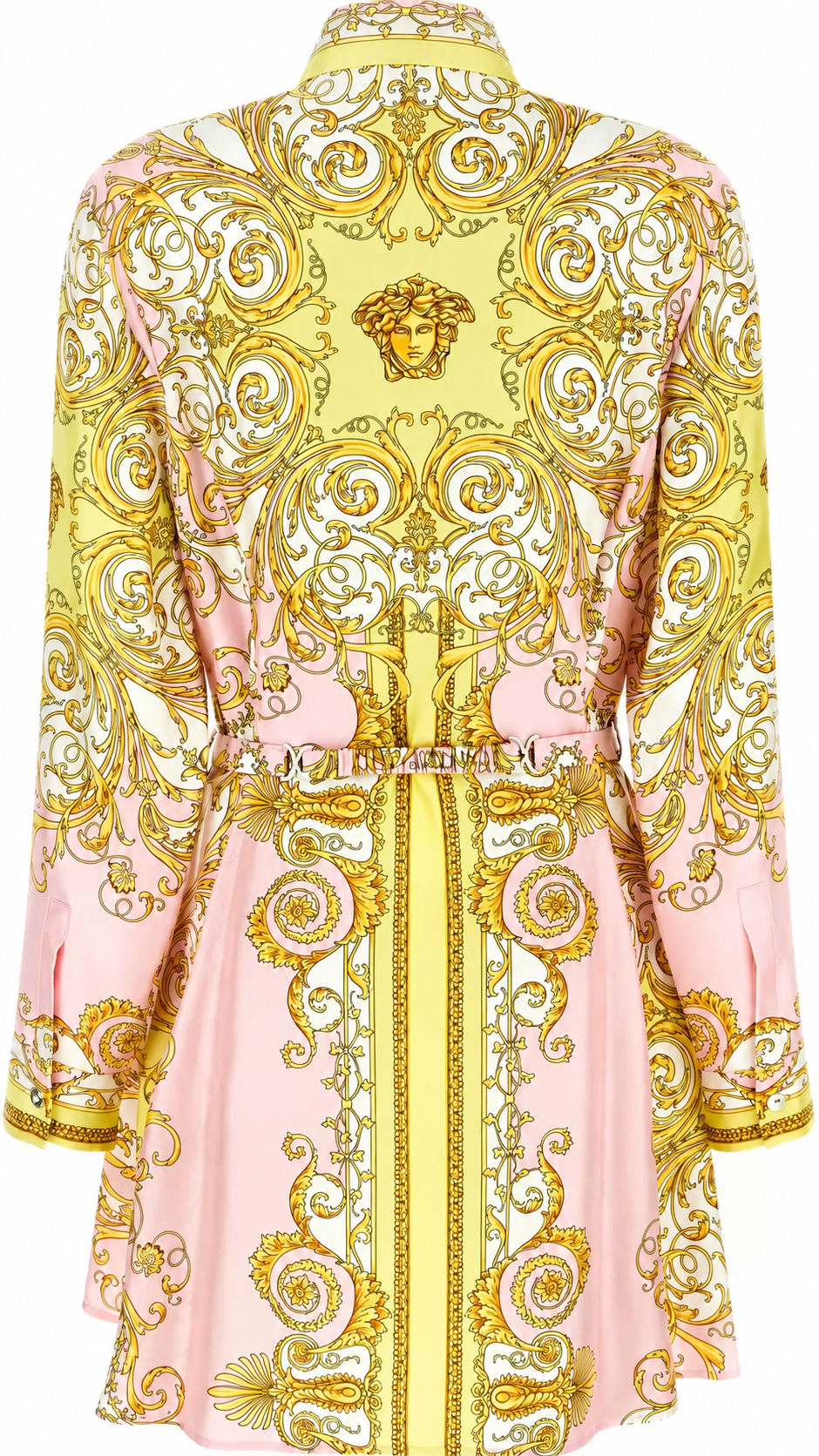 Authentic Versace Silk Twill Mini Dress