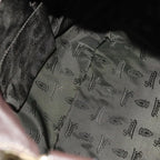 Preowned Authentic Gucci Crystal Hand Bag Coated Canvas 2way