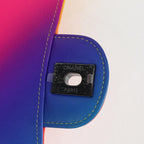 Authentic Preowned Chanel Matelasse Chain Shoulder Bag Lamb Skin Rainbow CC Auth 122426SM