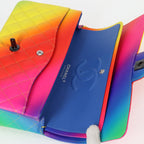 Authentic Preowned Chanel Matelasse Chain Shoulder Bag Lamb Skin Rainbow CC Auth 122426SM