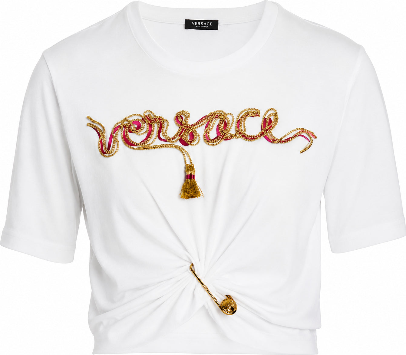 Authentic Preowned Versace White Cotton T-Shirt