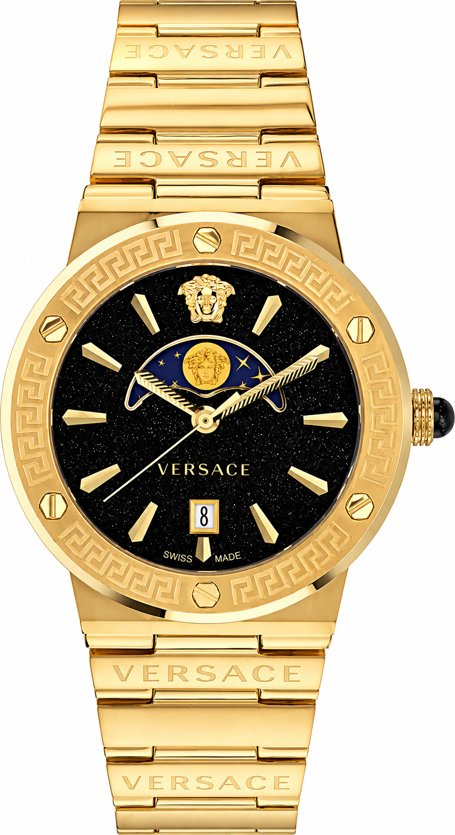 Authentic Versace Gold Dress Watch