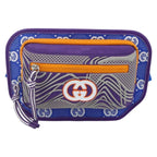 Authentic Preowned Gucci Body Bag Purple Silver
