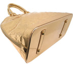 Preowned Authentic Louis Vuitton Gold Alma Handbag