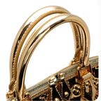 Preowned Authentic Louis Vuitton Gold Alma Handbag