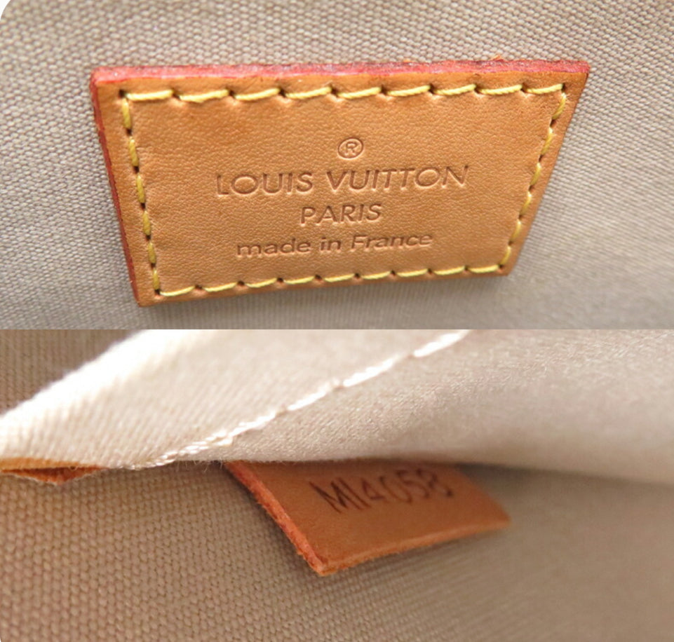 Preowned Authentic Louis Vuitton Gold Alma Handbag