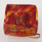 Authentic Preowned Christian Dior Hand Bag Vinyl Orange