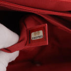 Authentic Preowned Chanel Chain Patchwork Shoulder Bag Tweed Pink Silver