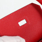 Authentic Preowned Hermes Birkin 30 Hand Bag Leather Red Silver Auth 134875SM
