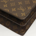 Preowned Authentic Louis Vuitton Monogram Serviette Fermoir Business Bag