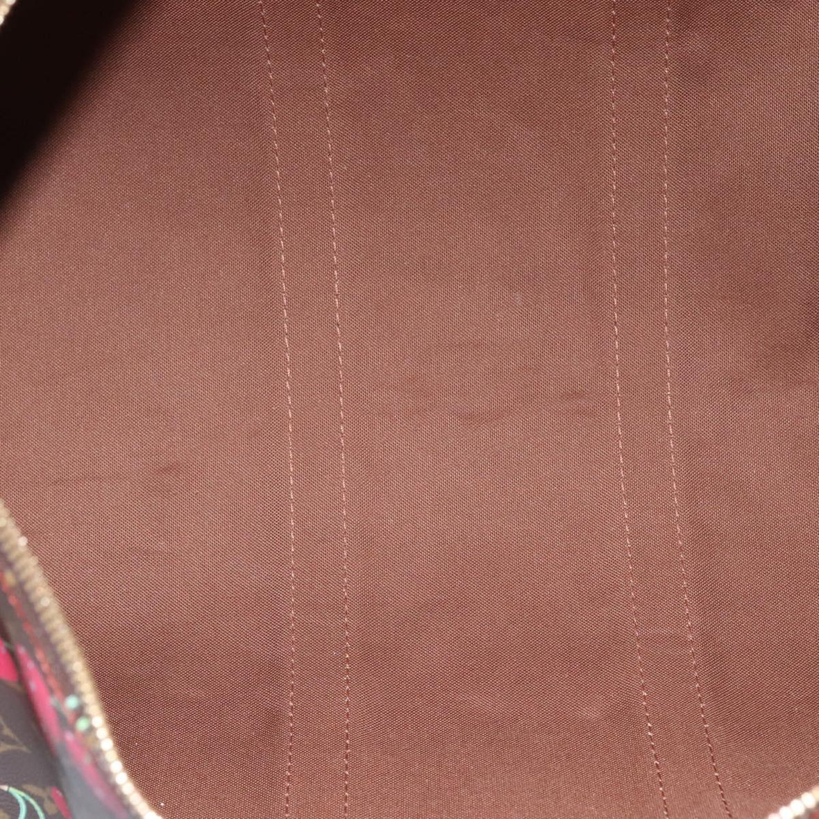 Preowned Authentic Louis Vuitton Monogram Cherry Keepall 45 Boston Bag