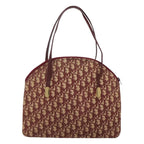 Preowned Authentic Christian Dior Trotter Canvas Shoulder Bag Condition Excellent / Never Worn