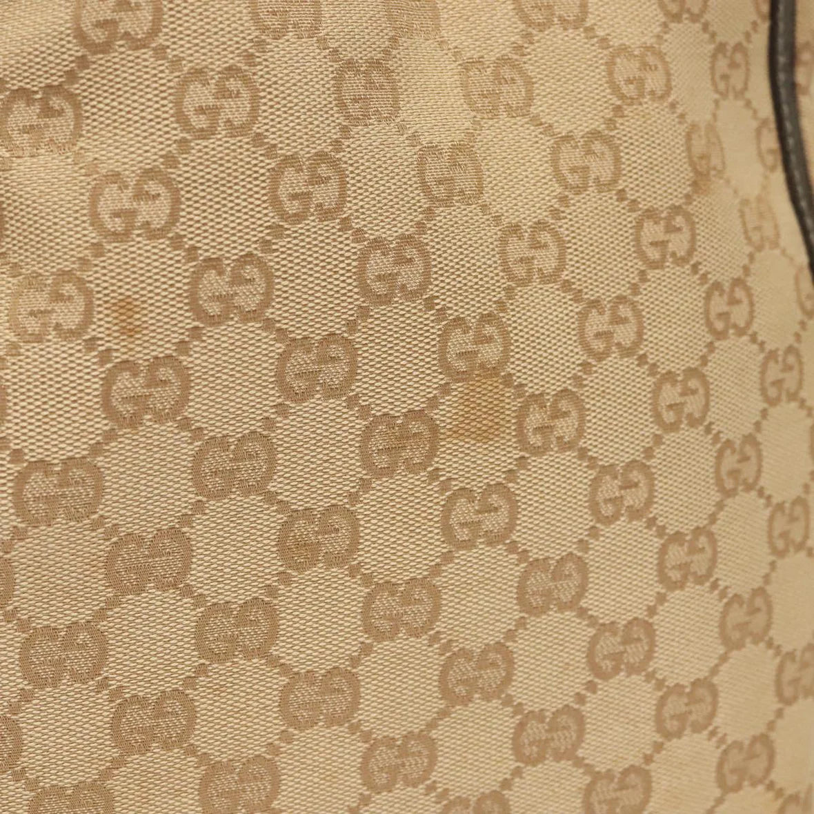 Preowned Authentic Gucci  Canvas Abbey Tote Bag
