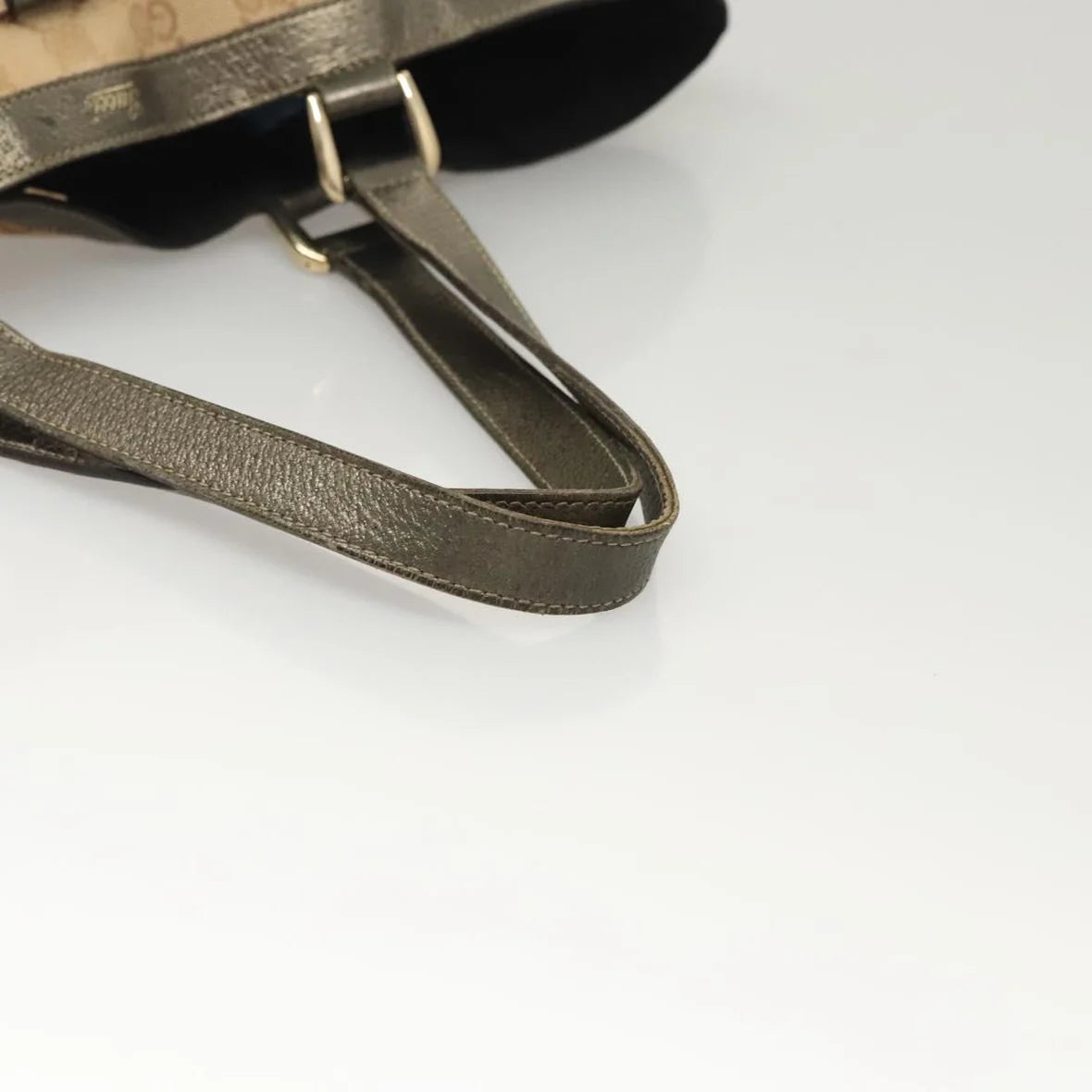 Preowned Authentic Gucci  Canvas Abbey Tote Bag