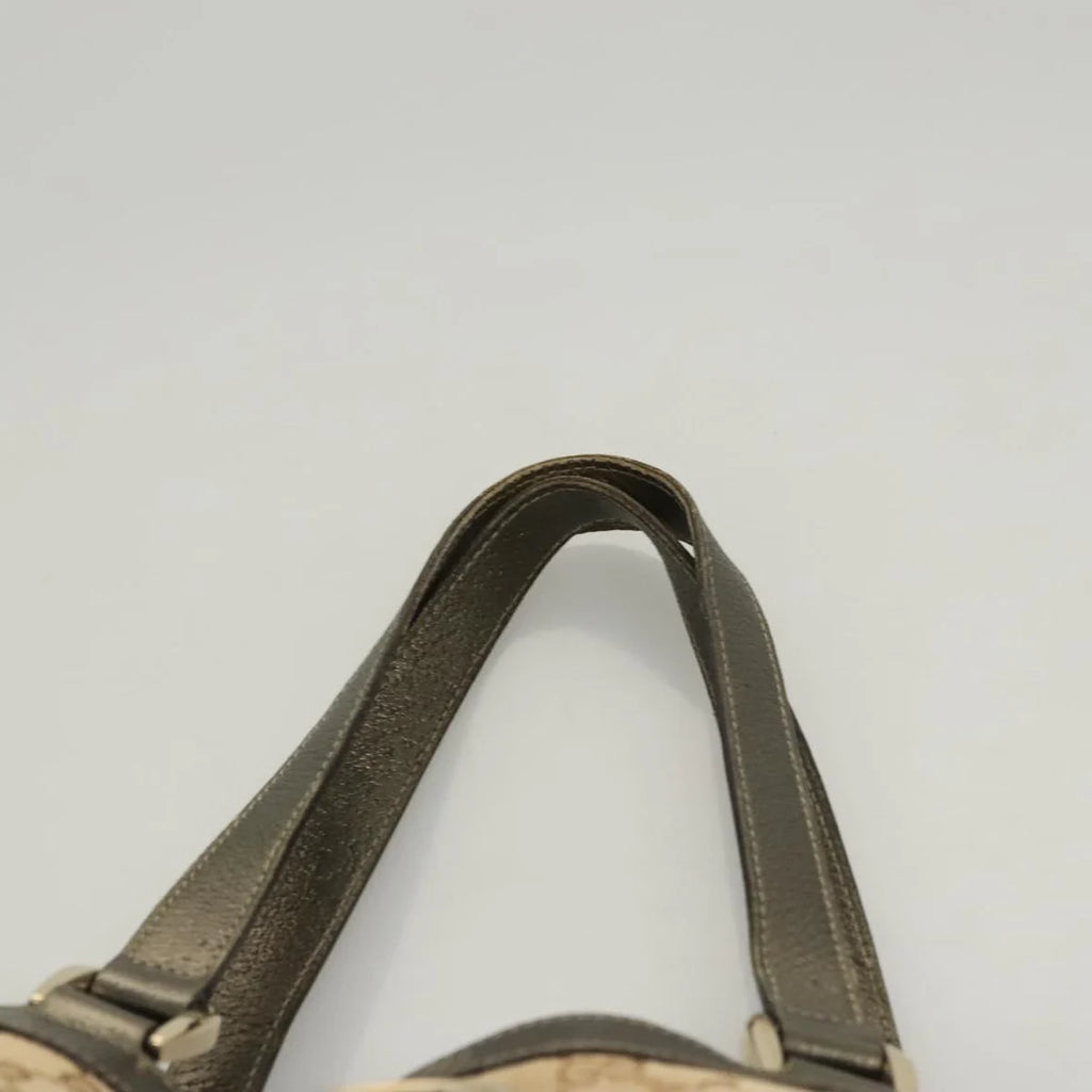 Preowned Authentic Gucci  Canvas Abbey Tote Bag
