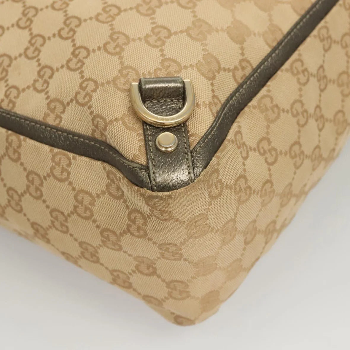 Preowned Authentic Gucci  Canvas Abbey Tote Bag
