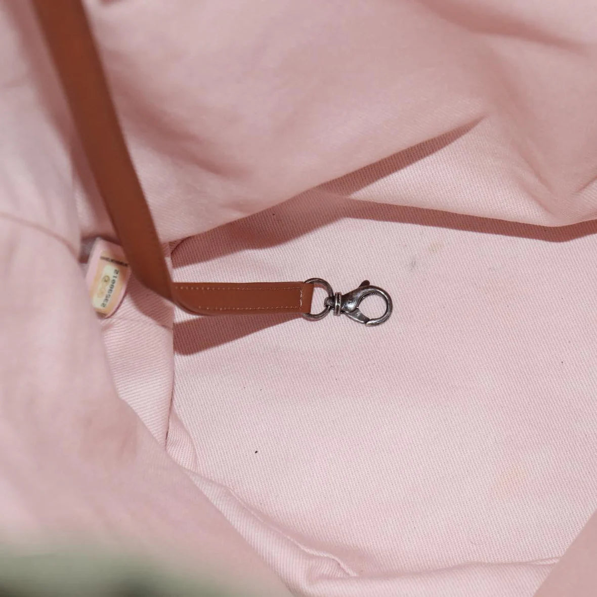 Preowned Authentic Chanel Canvas Backpack