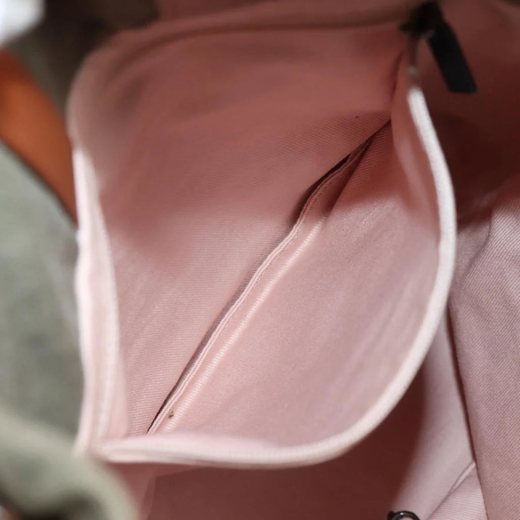 Preowned Authentic Chanel Canvas Backpack