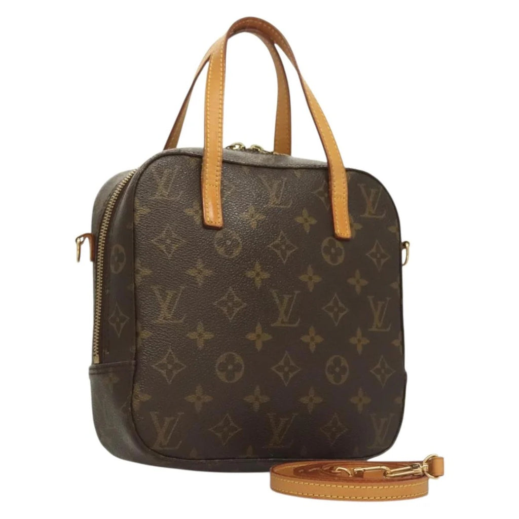 Preowned Authentic Louis Vuitton Monogram Spontini Handbag 2-way