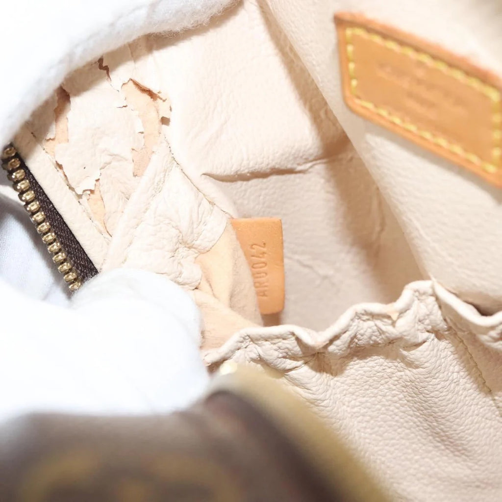 Preowned Authentic Louis Vuitton Monogram Spontini Handbag 2-way
