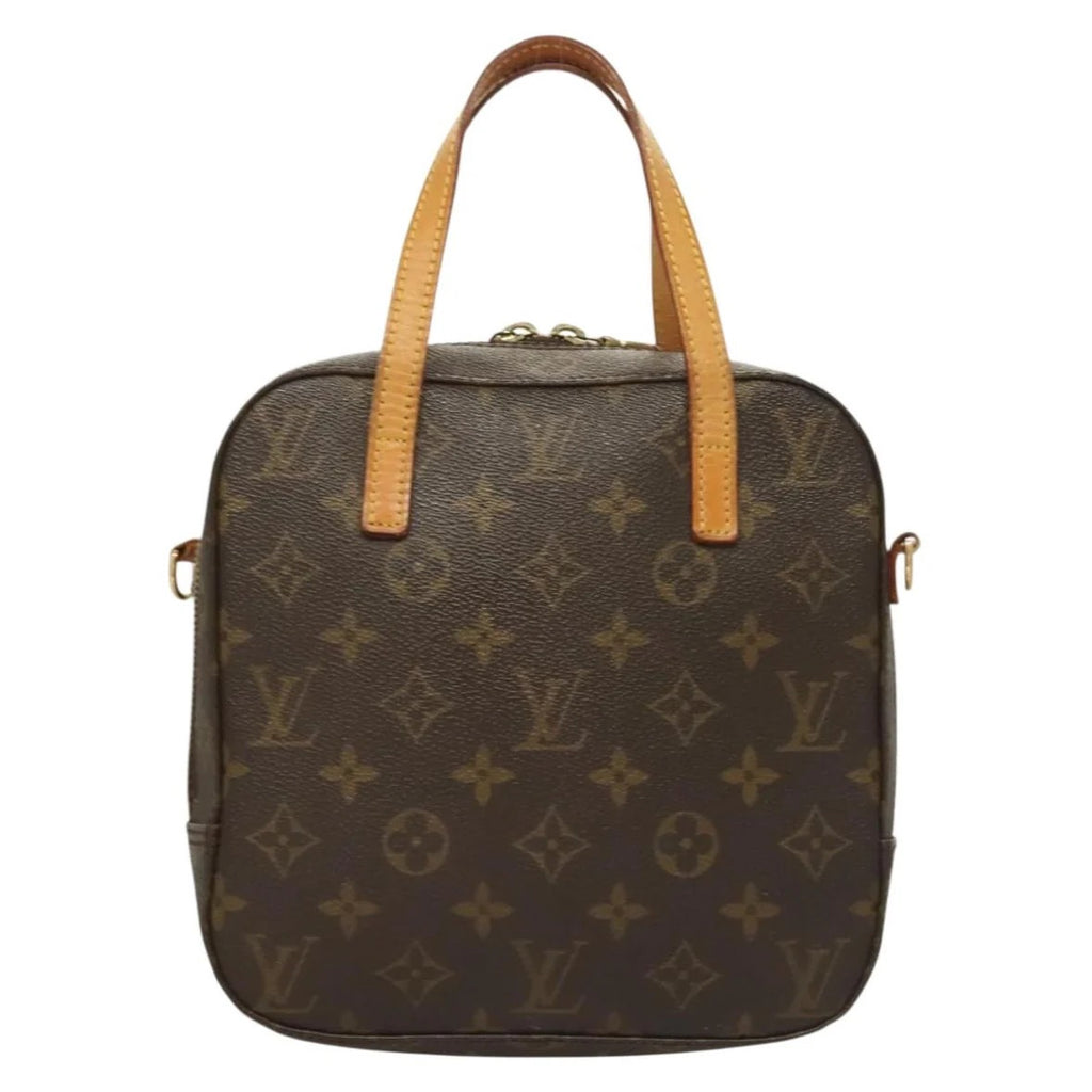Preowned Authentic Louis Vuitton Monogram Spontini Handbag 2-way