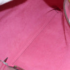 Preowned Authentic Gucci Clutch Bag Leather Pink Gold