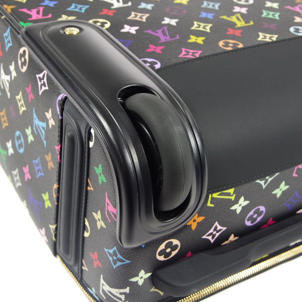 Authentic Preowned Louis Vuitton 2012 Black Monogram Multicolor Pegase 50