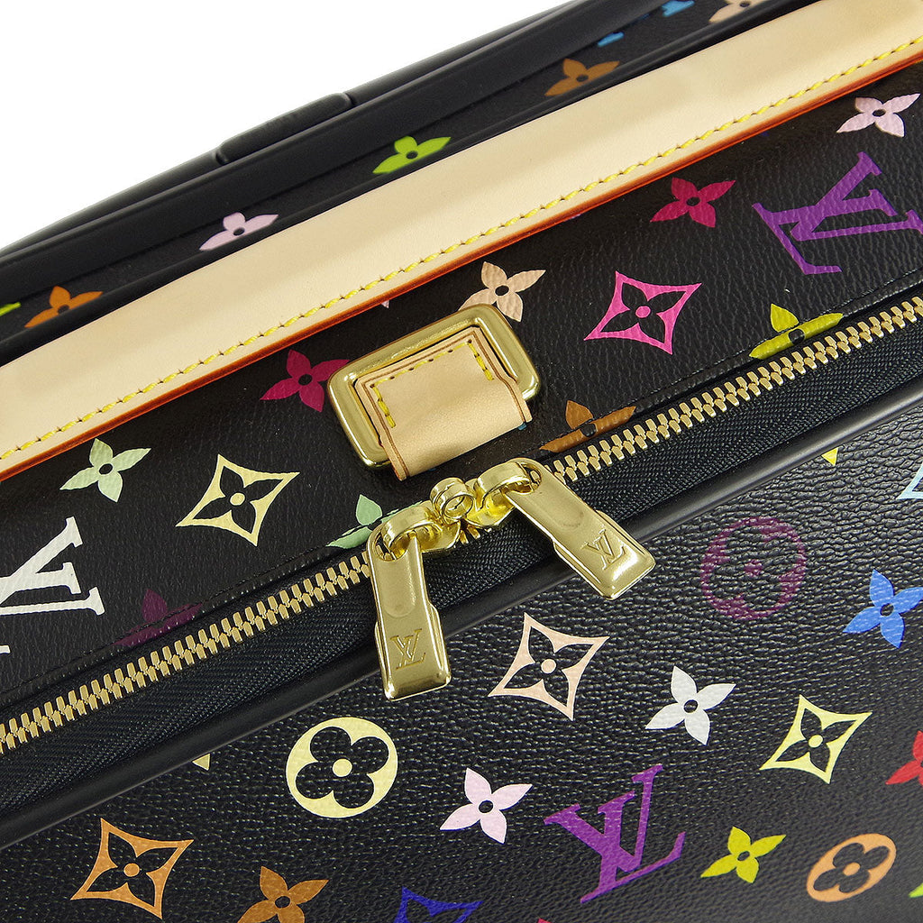 Authentic Preowned Louis Vuitton 2012 Black Monogram Multicolor Pegase 50
