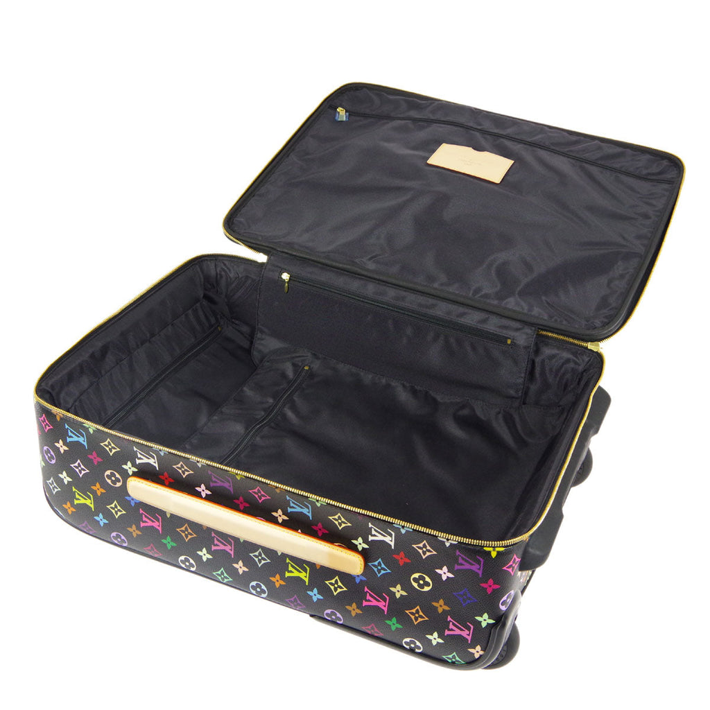 Authentic Preowned Louis Vuitton 2012 Black Monogram Multicolor Pegase 50