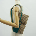 Preowned Authentic Gucci Canvas Waist Bag