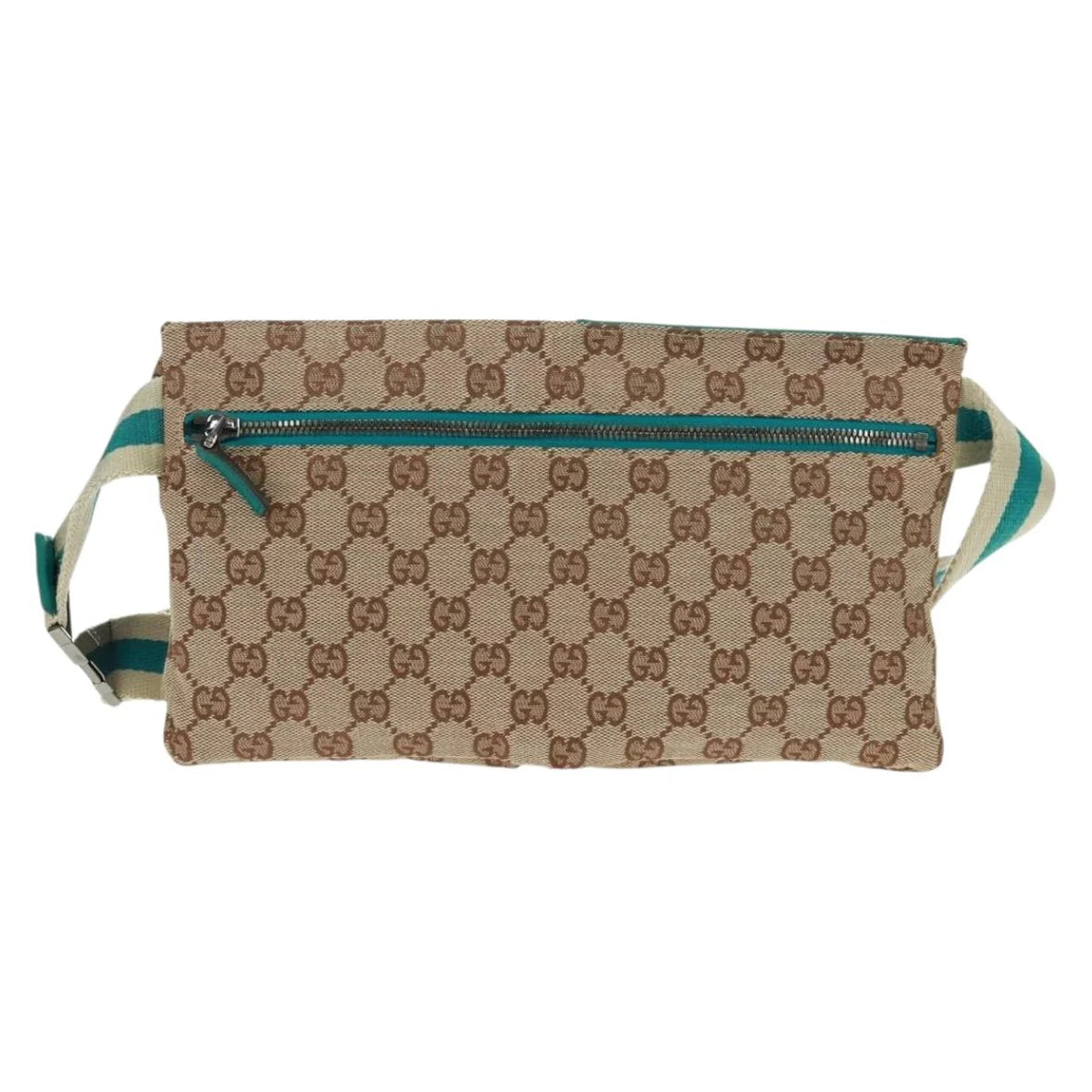 Preowned Authentic Gucci Canvas Waist Bag