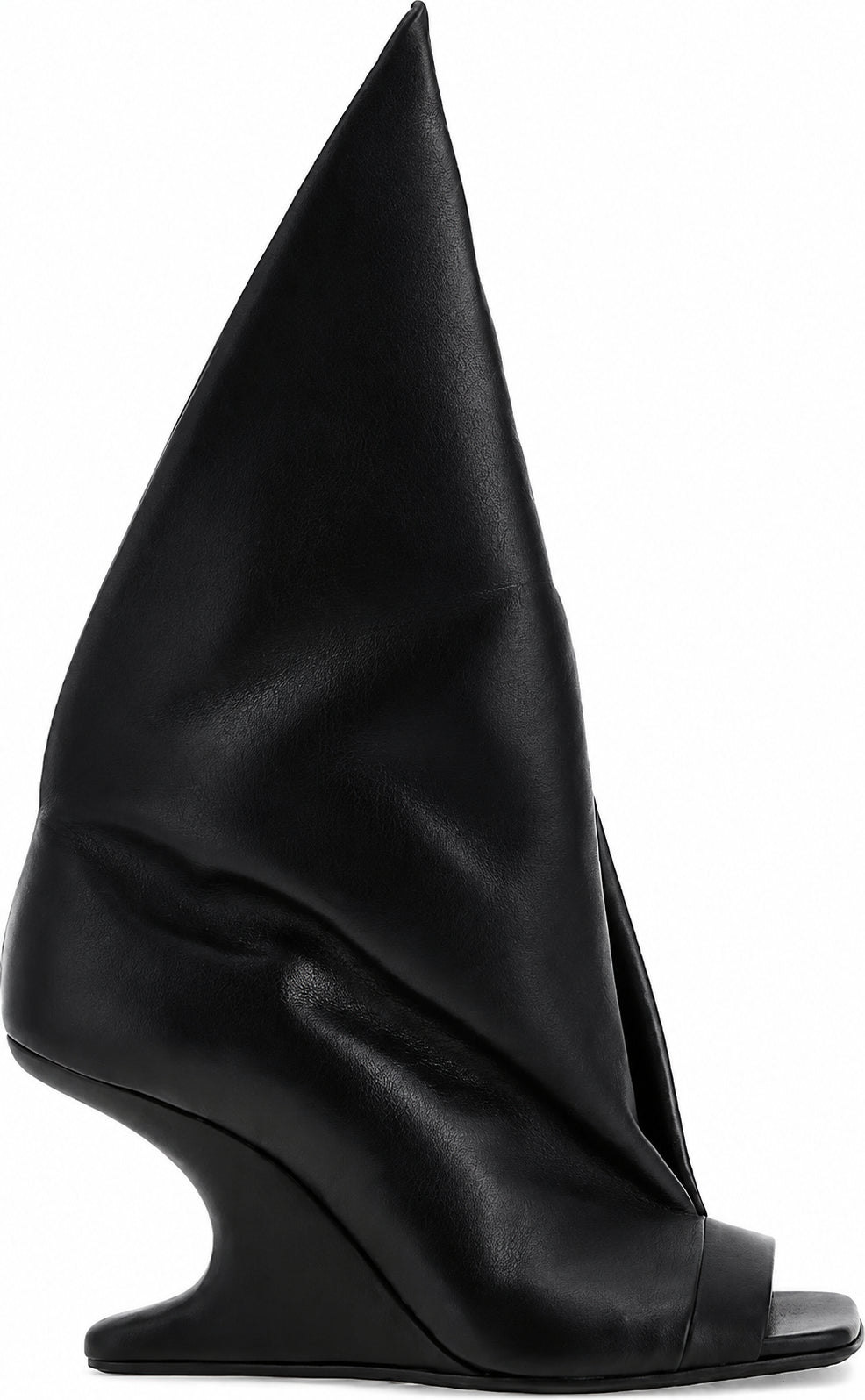Authentic Rick Owens Black Cantilever 8 Strutter’ Sandals