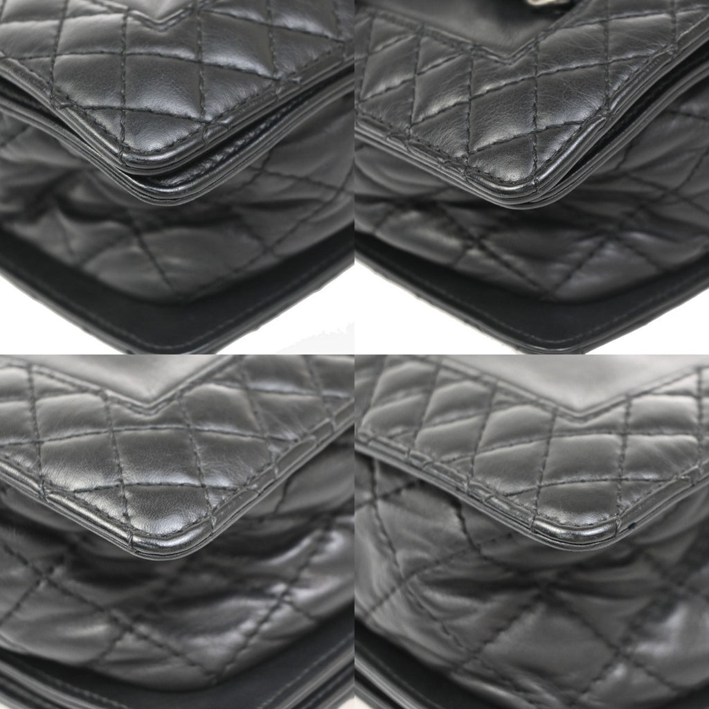 Authentic Preowned Chanel Boy Flap Bag Enchained Lambskin